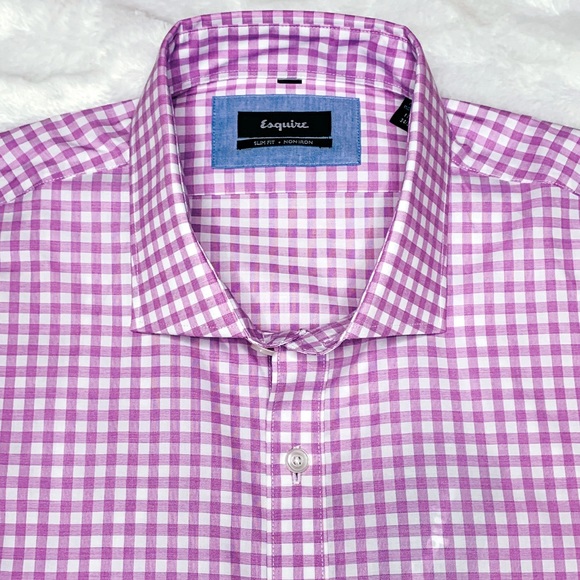 esquire slim fit dress shirts